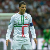 2012 Portugal Away White Retro Player Version Soccer Jersey