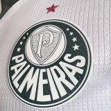 2023/24 Palmeiras Away White Player Version Jersey