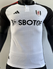 2023/24 Fulham Home White Player Version Soccer Jersey