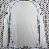 2003/04 AJ Auxerre Home White Retro Long Sleeve Soccer Jersey 欧塞尔