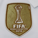 2016/17 RM White Home Retro Long Sleeve Soccer Jersey