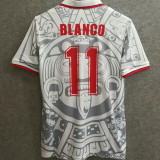 1998 Mexico Away Retro Soccer Jersey