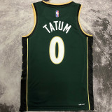 2023 Celtics TAYUM #0 Green City Edition NBA Jerseys