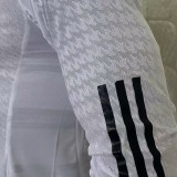 2024/25 RM Home White Player Version Long Sleeve Soccer Jersey
