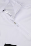 2025 Ad~ White Kids Sweater Tracksuit