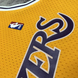 2023 Lakers BRYANT #34 Yellow Retro NBA Jerseys 热压