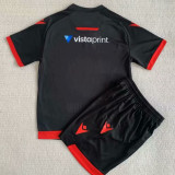 2023/24 Wrexham Third Black Kids Jersey 雷克瑟姆