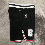 2023 Clippers Black City Edition NBA Cotton Pants