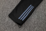 2025 Italy Black Kids Sweater Tracksuit