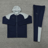 2024/25 Puma Sapphire Blue Hoody Zipper Jacket Tracksuit
