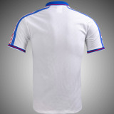 1996 Czech Away White Retro Soccer Jersey