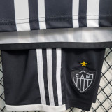 2023/24 AT Mineiro Home Black Kids Soccer Jersey