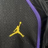 Lakers Stadium Black Jersey