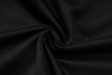 2025 Italy Black Kids Sweater Tracksuit