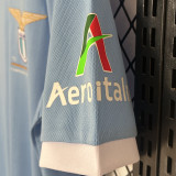 2024 Lazio 50Th Anniversary Blue Fans Soccer Jersey