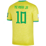 2022/23 Brazil Home Yellow Long Sleeve Jersey