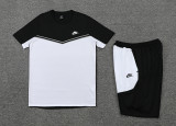 2022 Nk White Black Short Training Jersey(A Set)