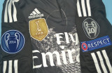 2014/15 RM Black Dragon Retro Long Sleeve Jersey (Have All Patch 全臂章 2014+10 )