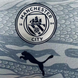 2024 Man City Chinese Dragon Year Player Version Long Sleeve Jersey