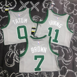 Celtics TATUM #0 Grey NBA Jerseys