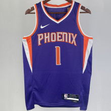 2023/24 Suns BOOKER #1 Purple NBA Jerseys