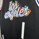 2023/24 Clippers HARDEN #1 Black NBA Jerseys
