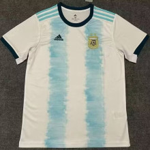 2019 Argentina Home Retro Fans Soccer Jersey