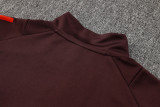 2025 PSG Red Brown Jacket Tracksuit