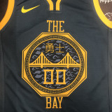 Warriors KUMINGA #00 Black NBA Jerseys