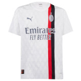 2023/24 AC Milan Away White Kids Soccer Jersey