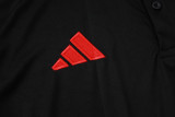2025 M Utd Black POLO Training Tracksuit