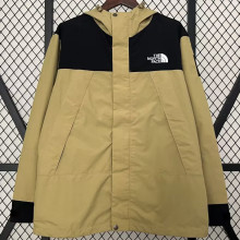 2024/25 THE N FACE Earth-Yellow Windbreaker 有帽