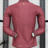 2024/25 Man City Third Player Version Long Sleeve Jersey
