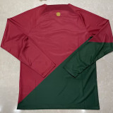 2022/23 Portugal Home Red Long Sleeve Jersey