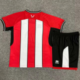 2023/24 Sheffield United Home Kids Soccer Jersey