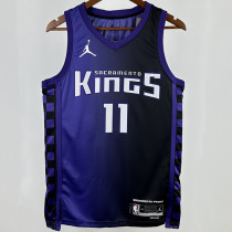 2024/25 Kings SABONIS #11 Purple NBA Jerseys 热压