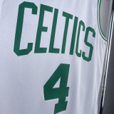 2023/24 Celtics HOLIDAY #4 White NBA Jerseys