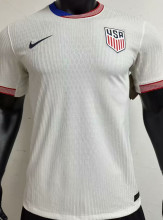 2024/25 U.S Home White Player Version Soccer Jersey