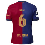 GAVI #6 BA 1:1 Quality Home Fans Jersey 2024/25 (UCL Font 欧冠字体 有号下广告)