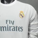 2015/16 RM Home Retro Long Sleeve Player Version Jersey 球员版