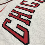 Bulls BALLE #2 White City Edition NBA Jerseys