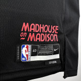 2023/24 Bulls JORDAN #23 Black City Edition NBA Jerseys 热压
