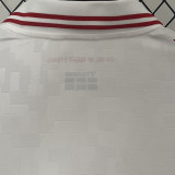 2024/25 Denmark Away White Fans Soccer Jersey