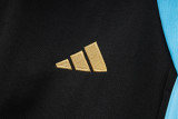 2025 Argentina Rice White Hoody Zipper Jacket Windbreaker