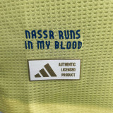 2024/25 Al Nassr Home Yellow Long Sleeve Player Version Jersey