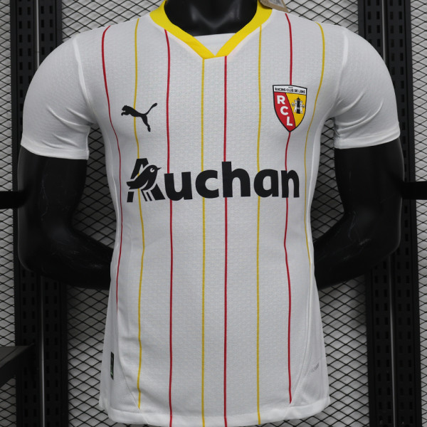 2024/25 Lens Third White Player Version Soccer Jersey