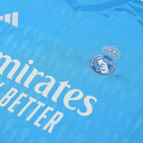 2023/24 RM Goalkeeper Blue Long Sleeve Soccer Jersey