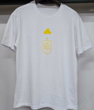 2024/25 Spain White Cotton Shirt