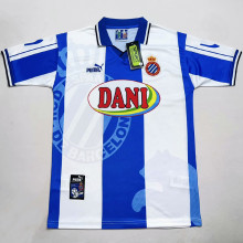 1998 Espanyol Home Retro Soccer Jersey