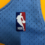 2001/02 Lakers BRYANT #8 Blue Retro NBA Jerseys 热压